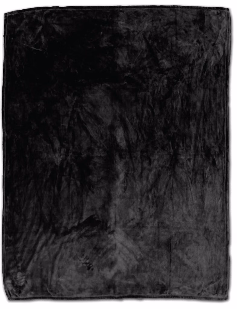 Custom Standard Size Kingston Blanket™ in Black