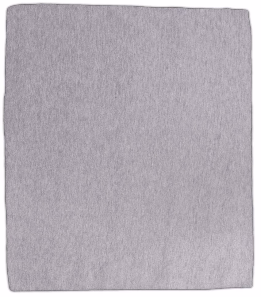 Custom Standard Size Stonehouse Sweatshirt Blanket in Grey