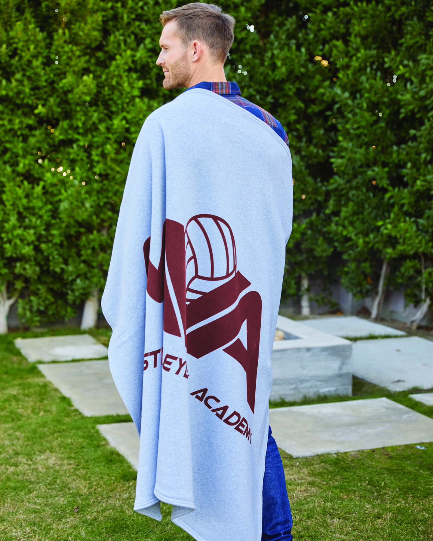 Custom Standard Size Stonehouse Sweatshirt Blanket