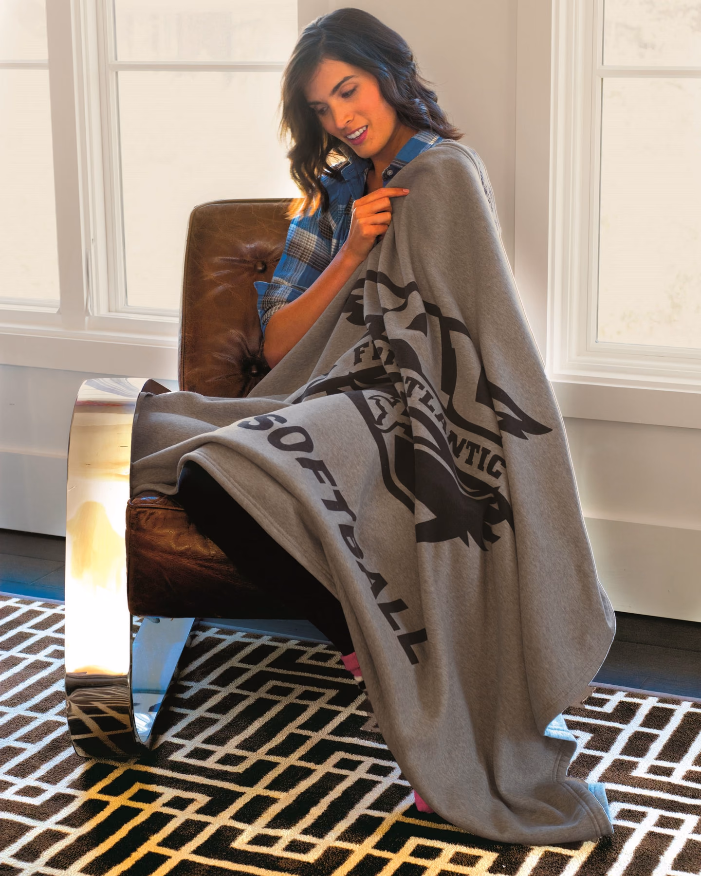 Custom Standard Size Stonehouse Sweatshirt Blanket