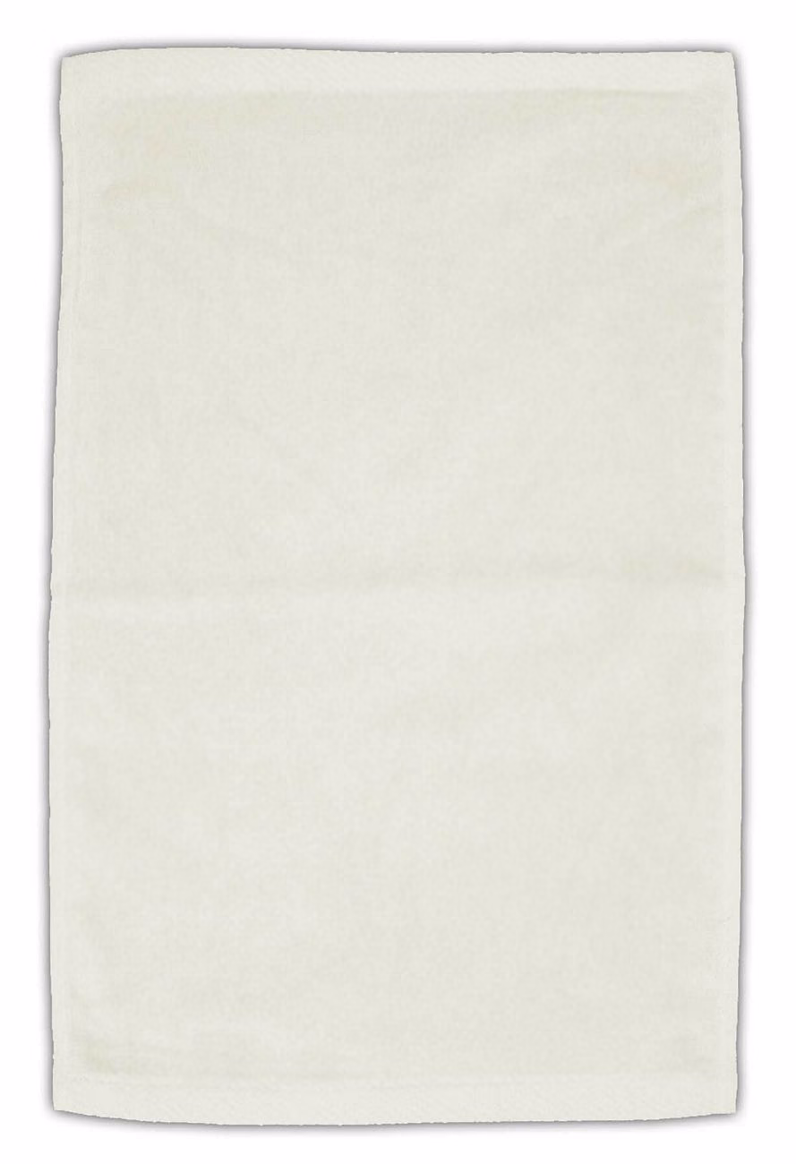Custom Turkish Signature Colored Ultraweight Golf Towel in Beige