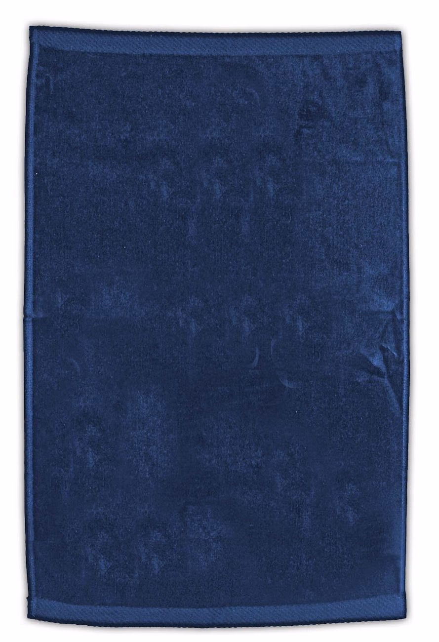 Custom Turkish Signature Colored Ultraweight Golf Towel in Navy