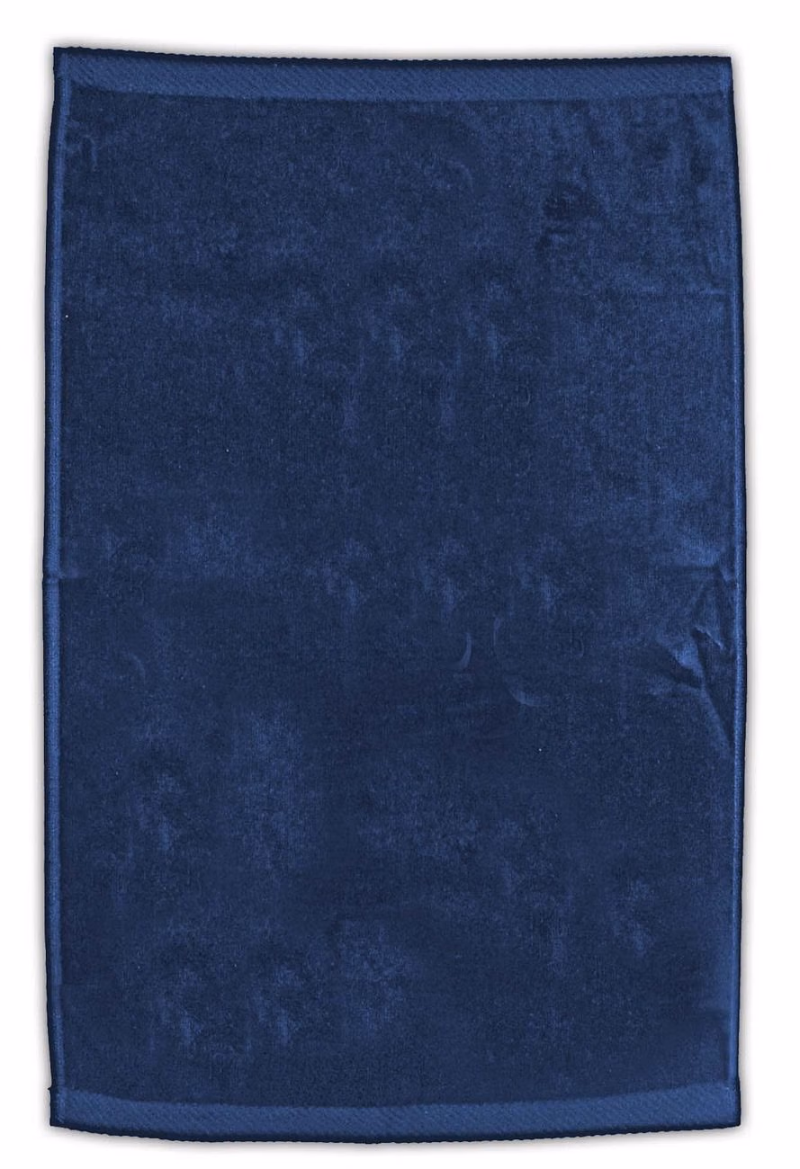 Custom Turkish Signature Colored Ultraweight Golf Towel in Navy