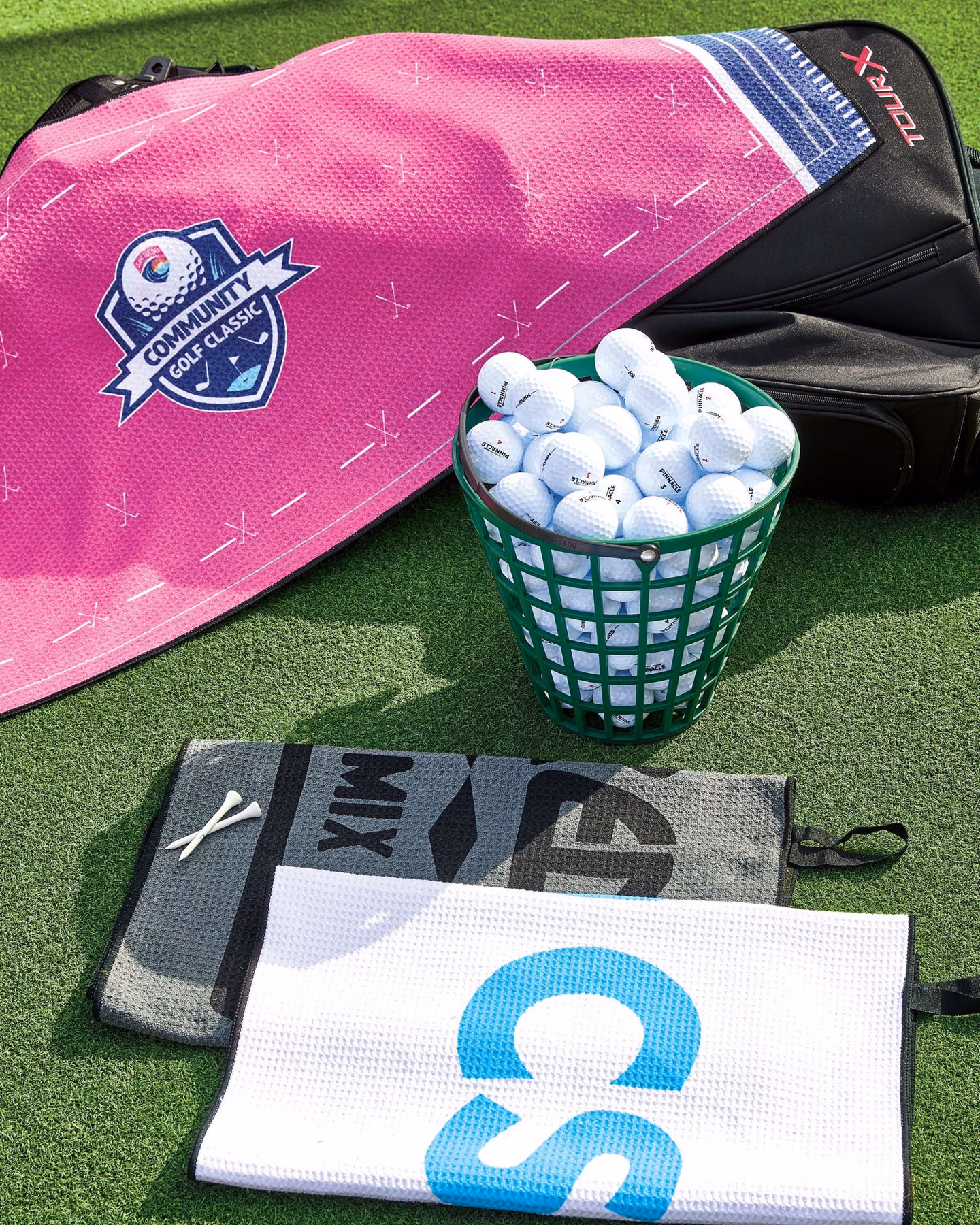 Custom Links Caddy Towel