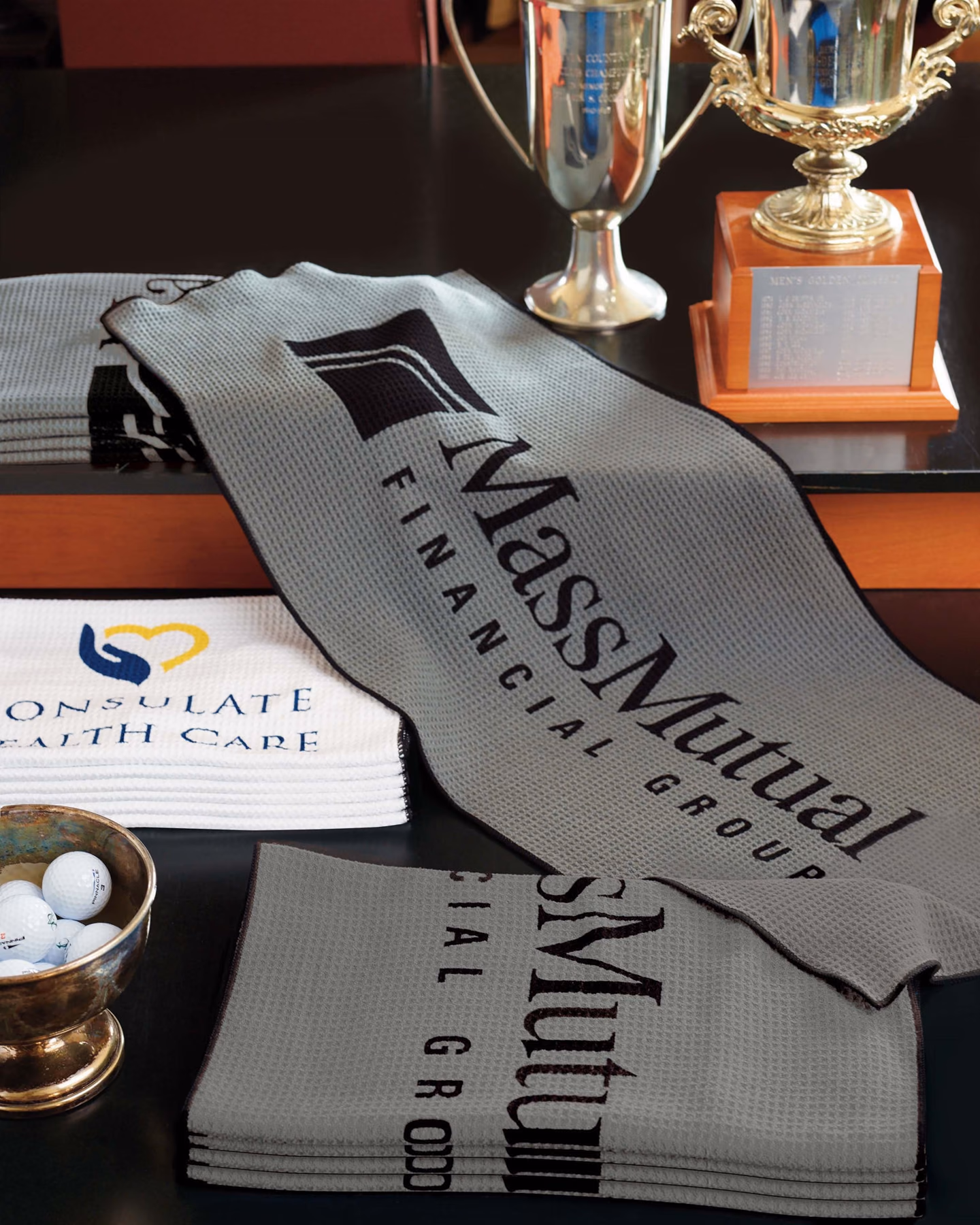 Custom Links Caddy Towel