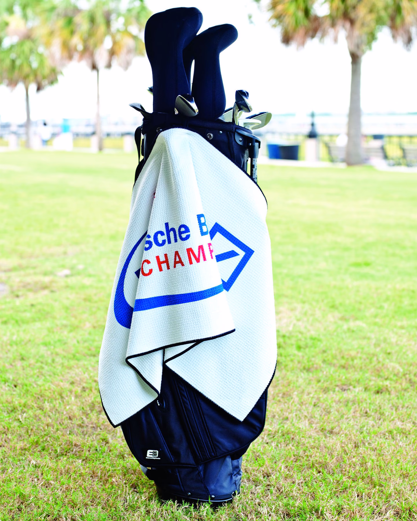 Custom Links Caddy Towel