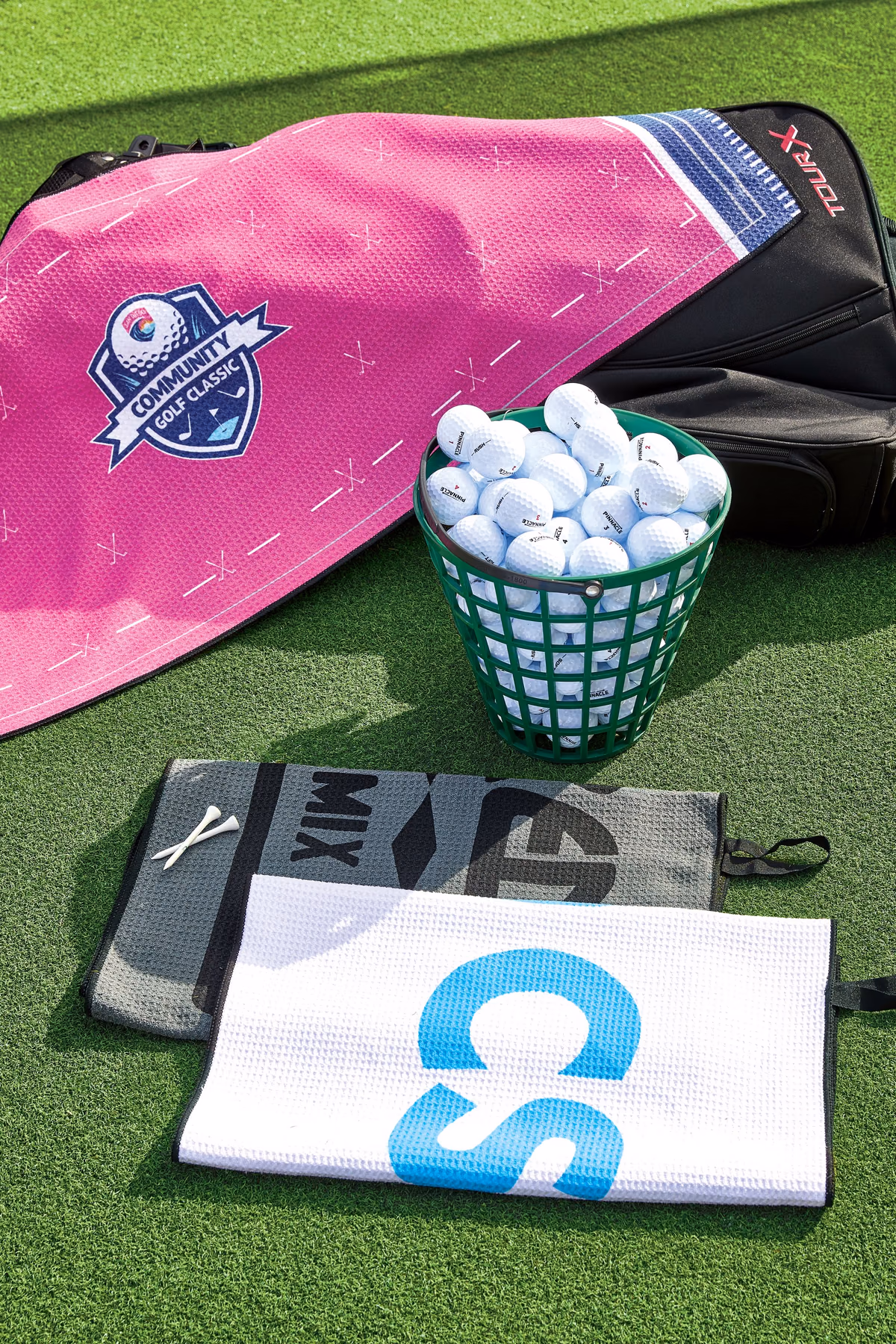 Custom Links Caddy Towel
