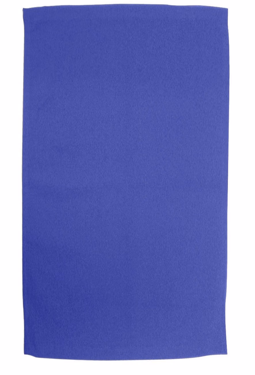 Custom Rally Towel in Royal Blue