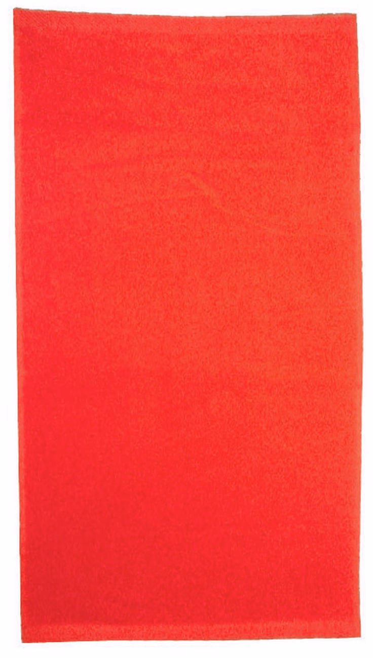 Custom Turkish Signature Colored Sport Towel in Red