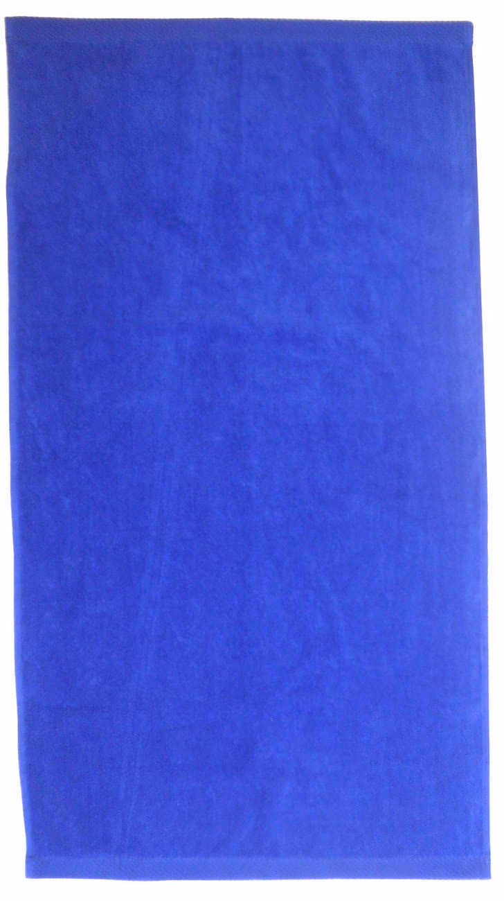 Custom Turkish Signature Colored Sport Towel in Royal Blue