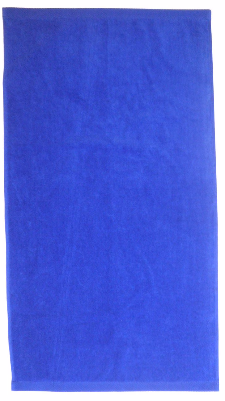 Custom Turkish Signature Colored Sport Towel in Royal Blue
