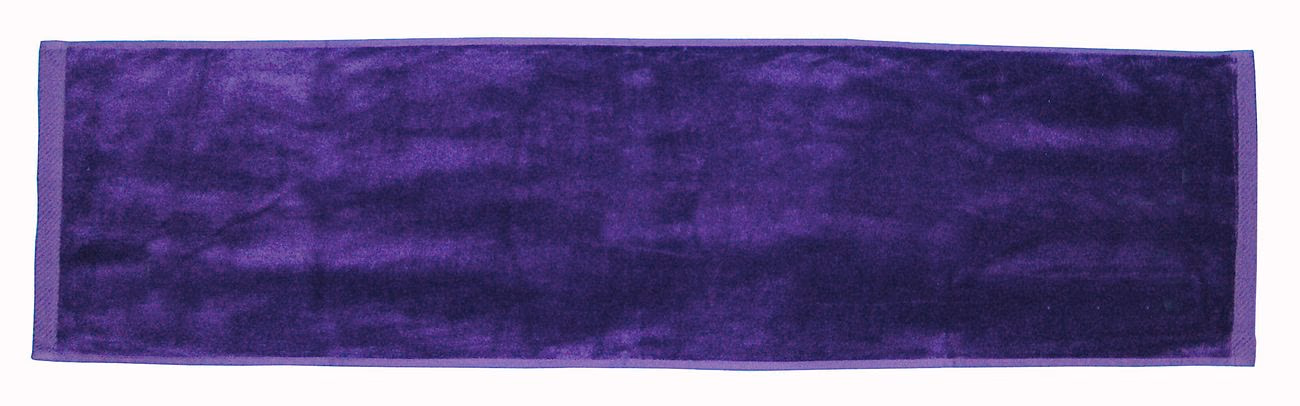 Custom Turkish Signature Colored Workout Towel in Purple