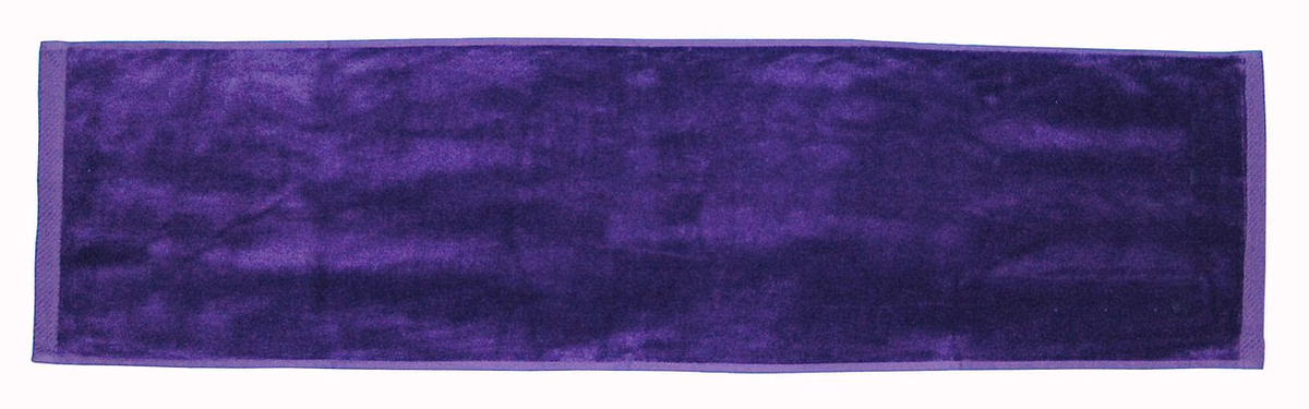 Custom Turkish Signature Colored Workout Towel in Purple