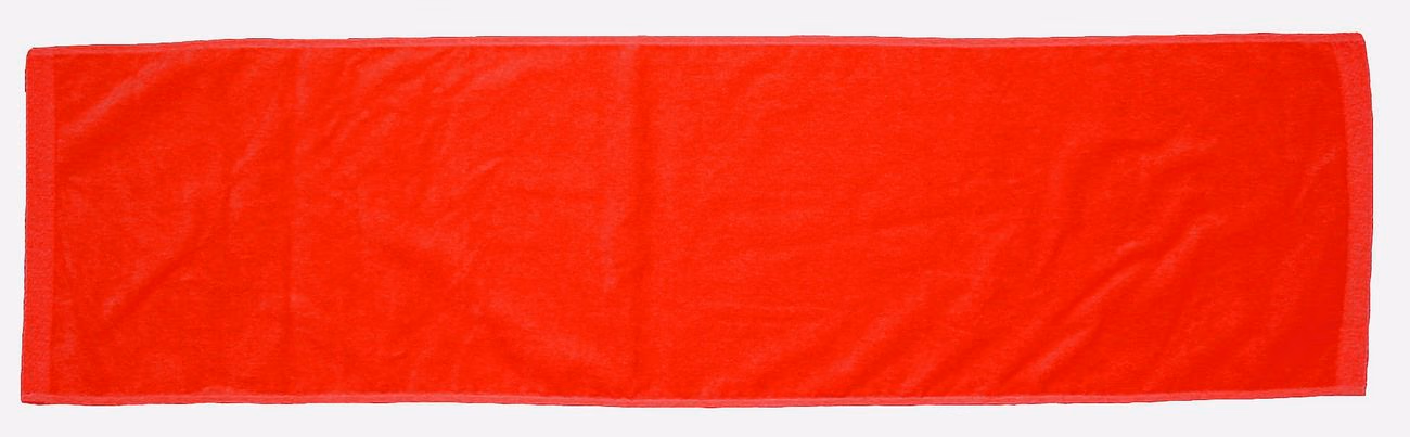 Custom Turkish Signature Colored Workout Towel in Red