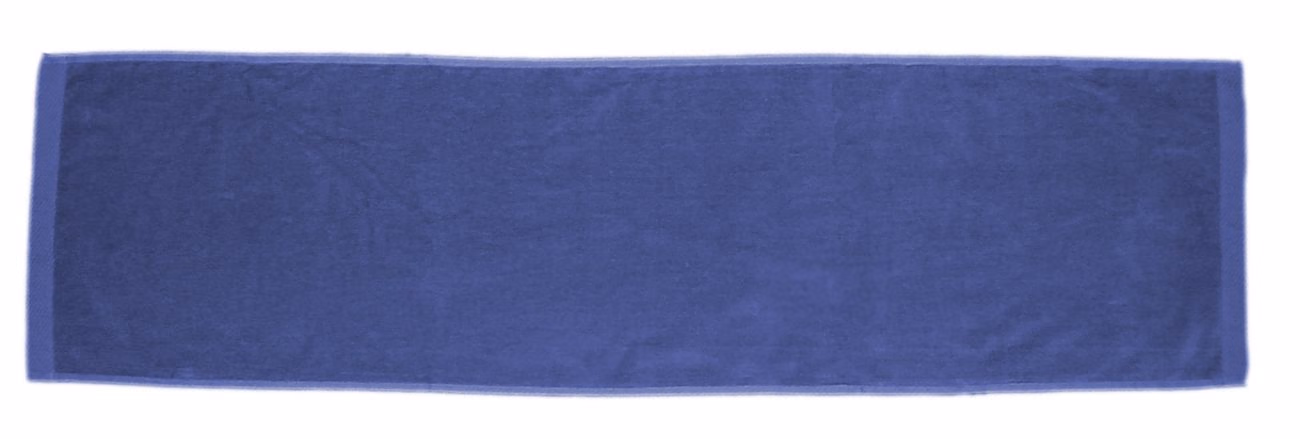 Custom Turkish Signature Colored Workout Towel in Royal
