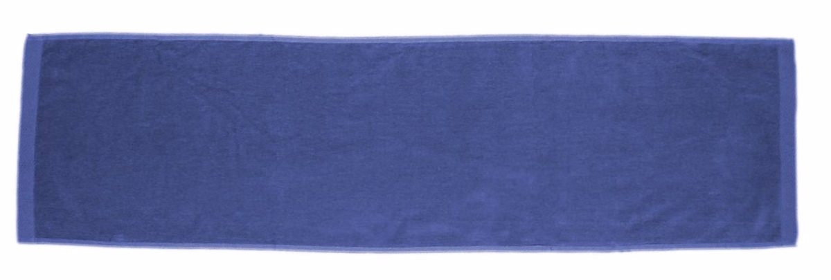 Custom Turkish Signature Colored Workout Towel in Royal