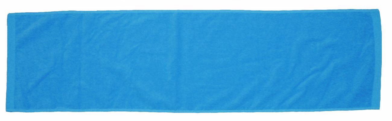Custom Turkish Signature Colored Workout Towel in Turquoise