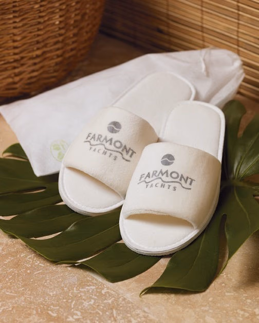 Custom Deluxe Shawl Collar Robe & Slippers Gift Set