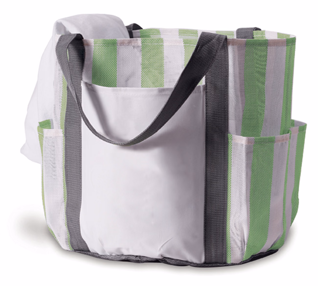 Custom Titan Striped Bag™ in Lime