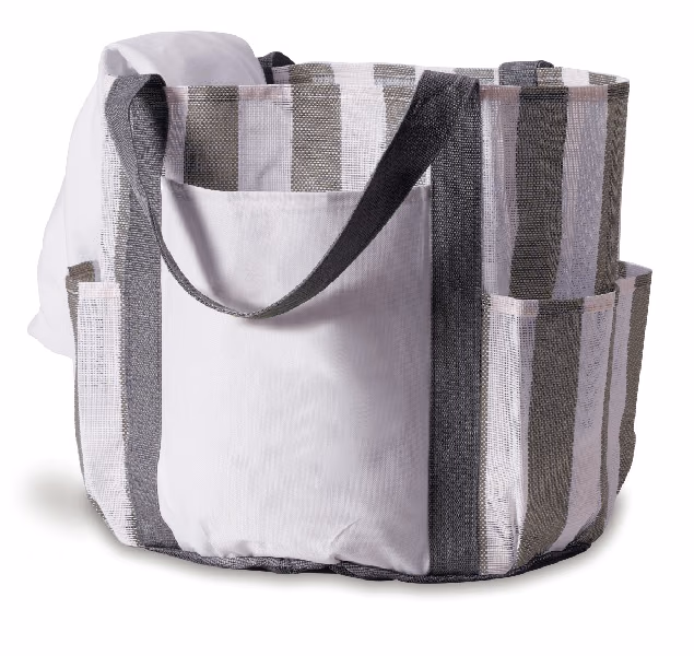 Custom Titan Striped Bag™ in Grey