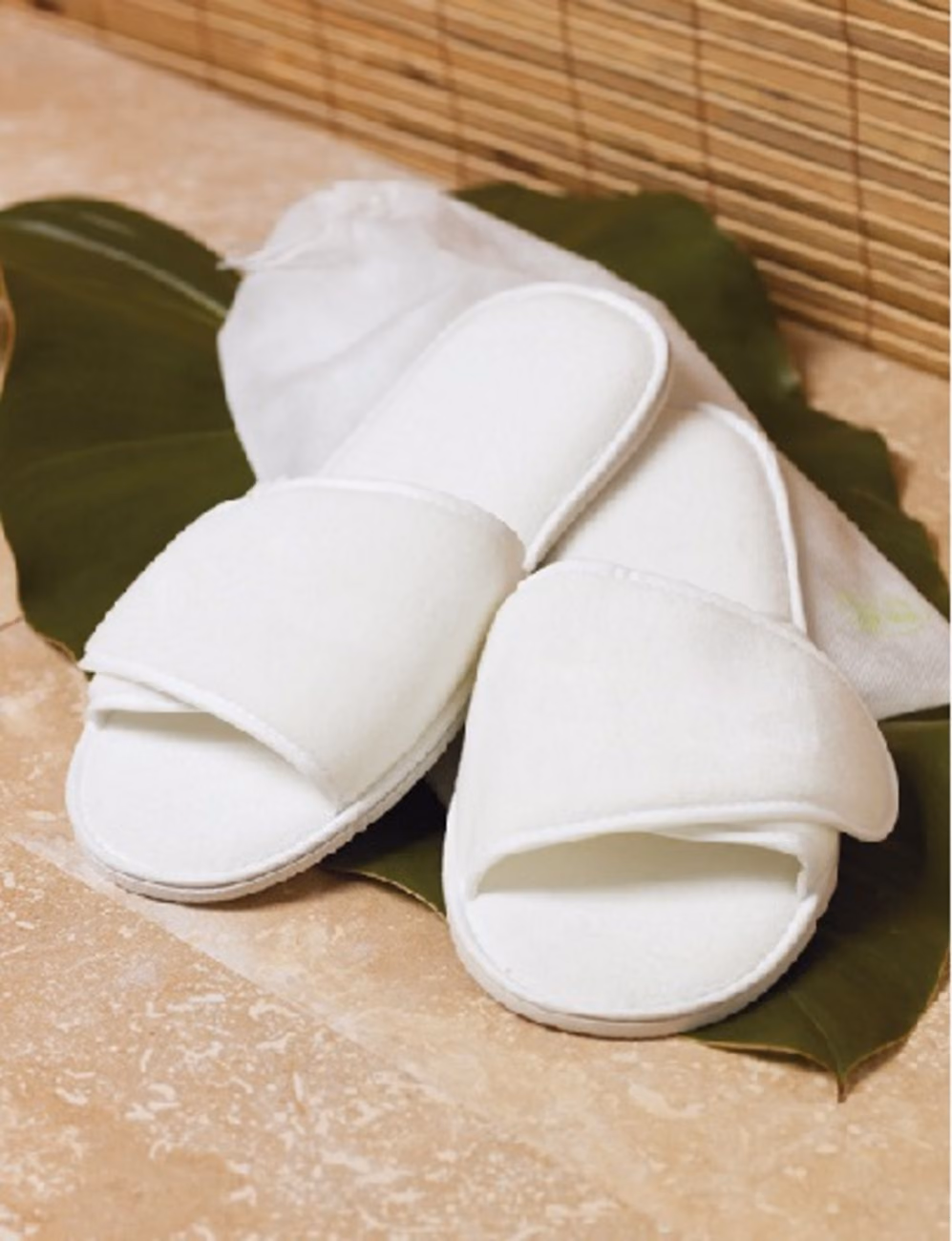 Custom Terry Velour Adjustable Slippers
