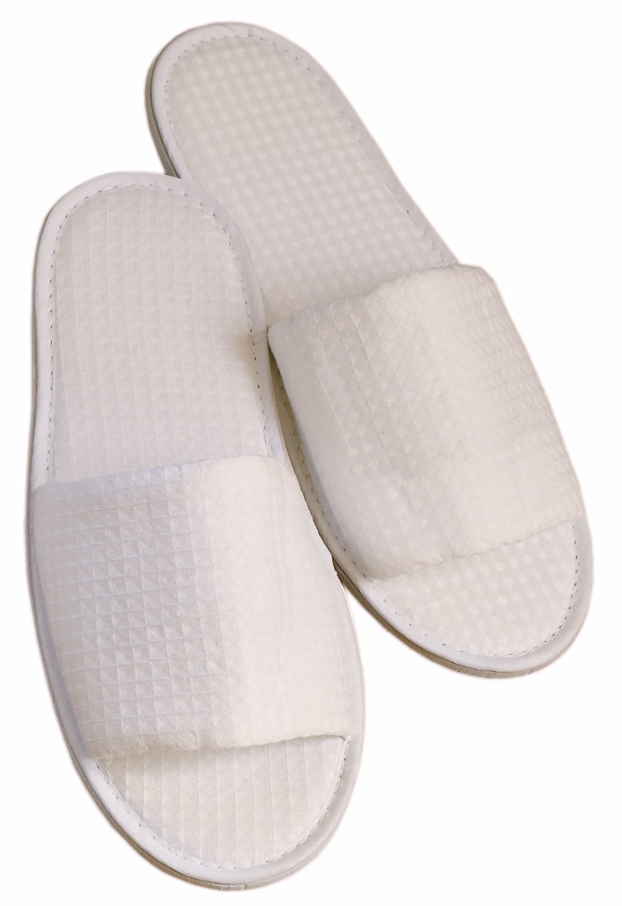 Custom Waffle Weave Slippers