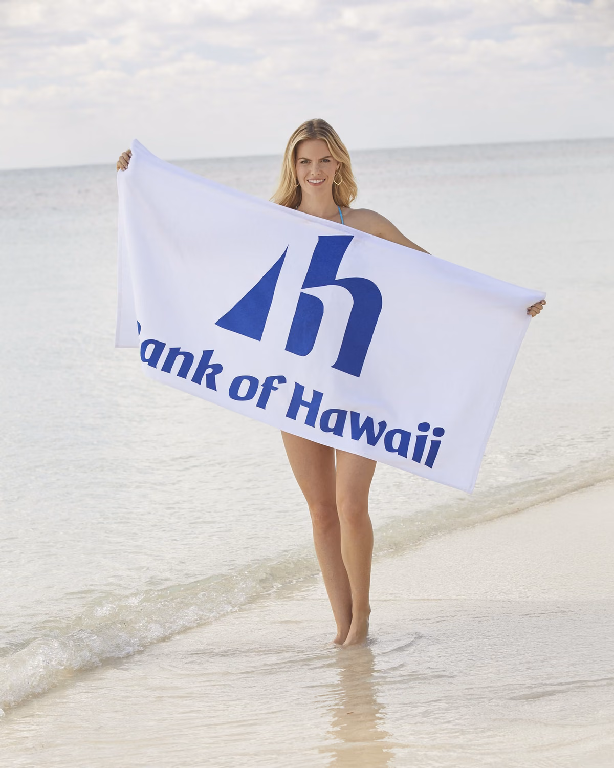 Custom "Java" Promotional Beach Towel