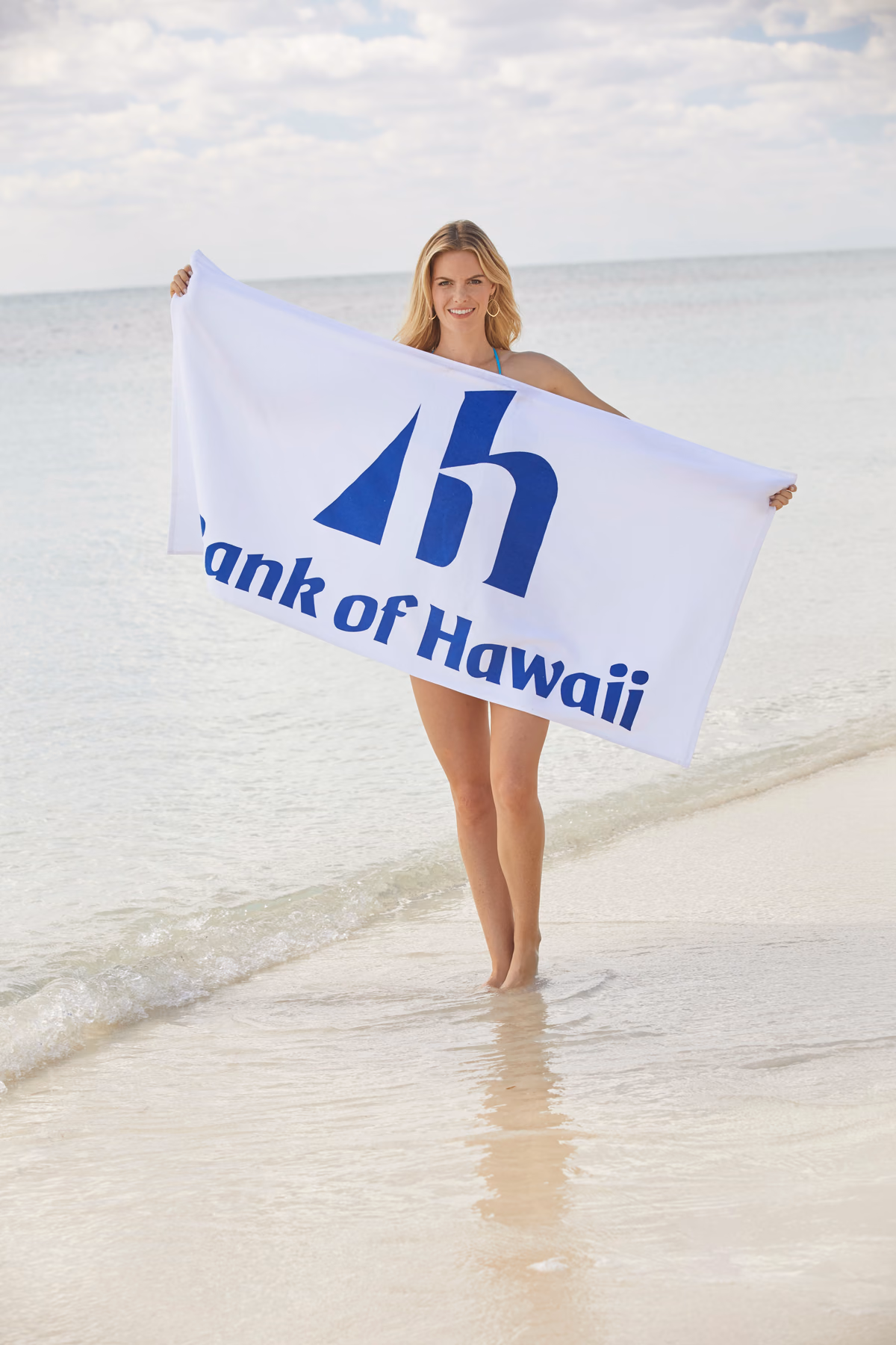 Custom "Java" Promotional Beach Towel