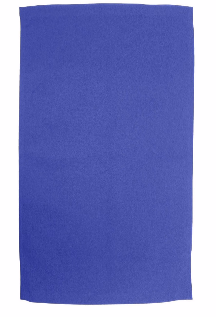 Custom Rally Towels in Royal Blue