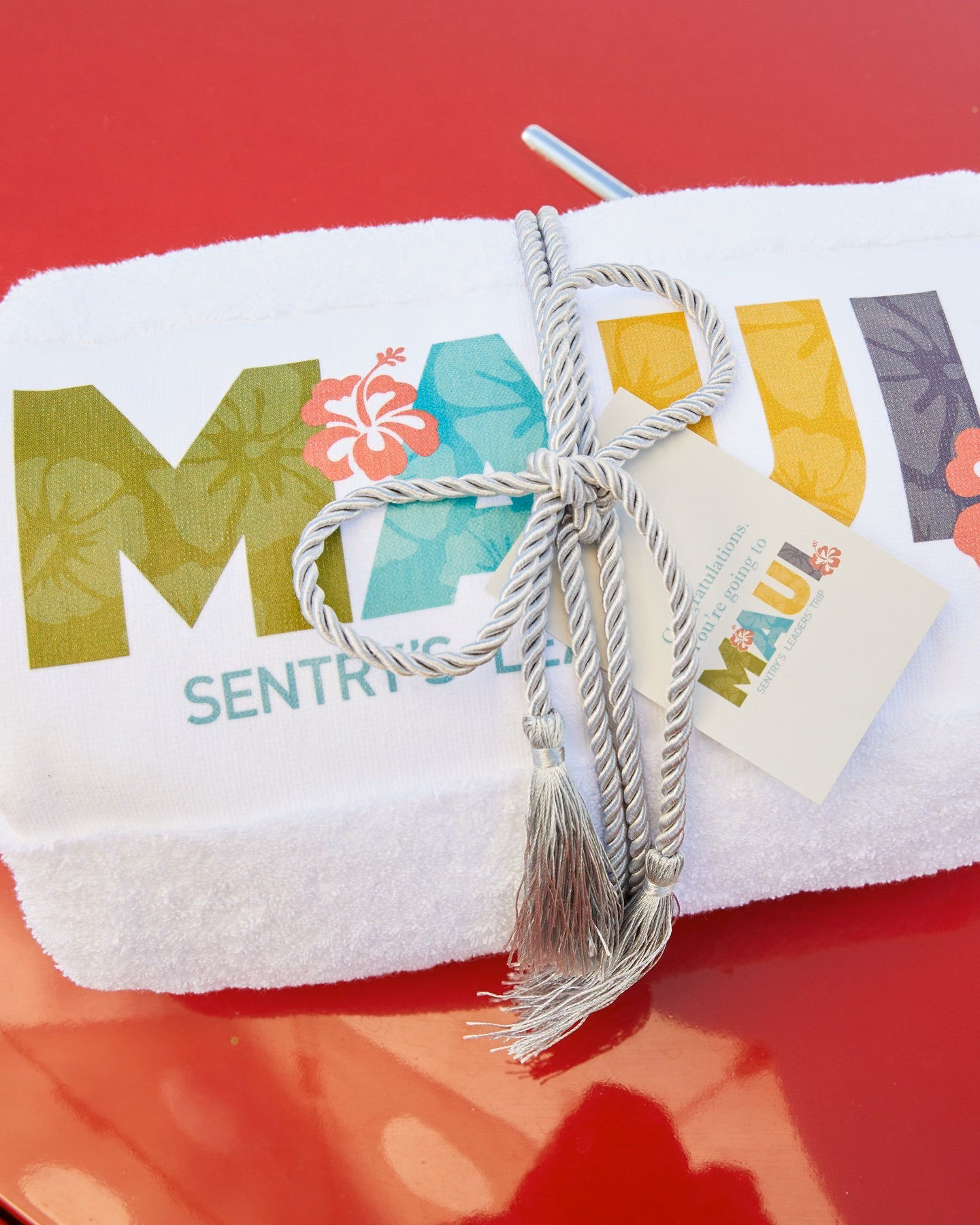 Custom Braided Tassel and Gift Tag