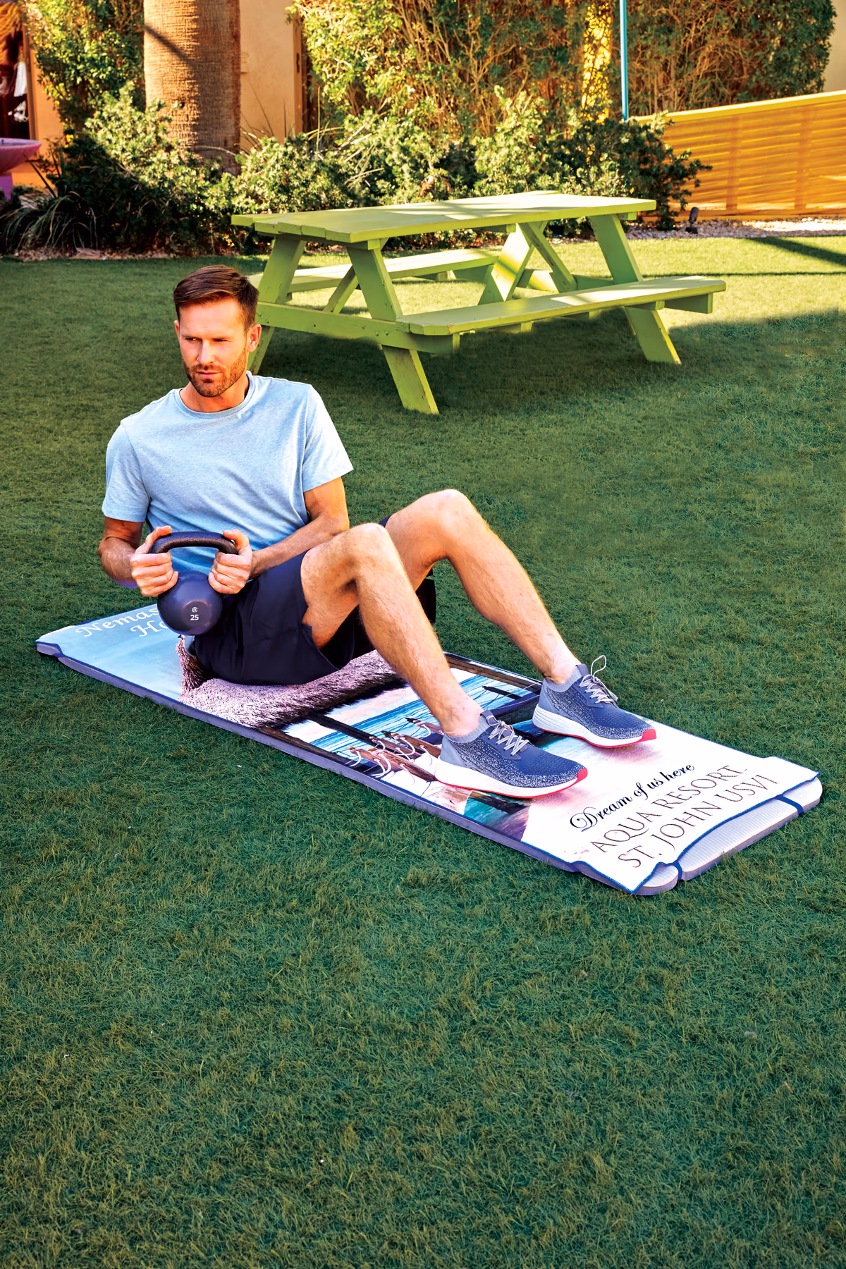 Custom Fitness Mat Towel