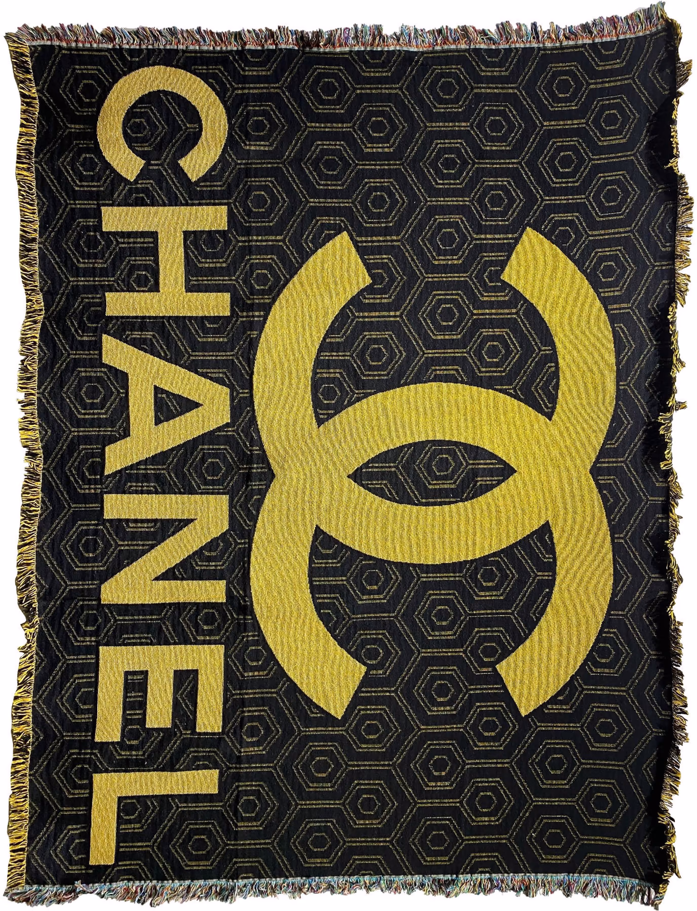 Custom Large Woven Blanket by Blue Mill Weavers