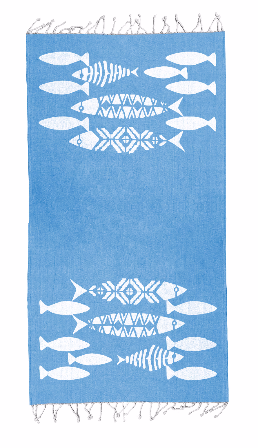 Custom Coral Reef Towel in Turquoise