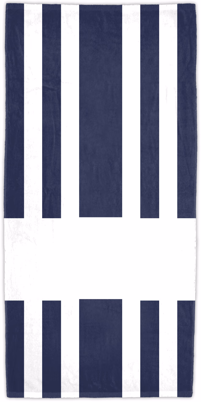 Custom Coastline Eco Friendly Gift Set in Navy Towel