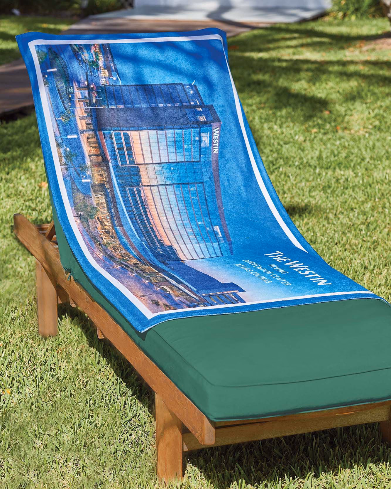 Custom 30” x 60” Custom Fiber Reactive Beach Towel