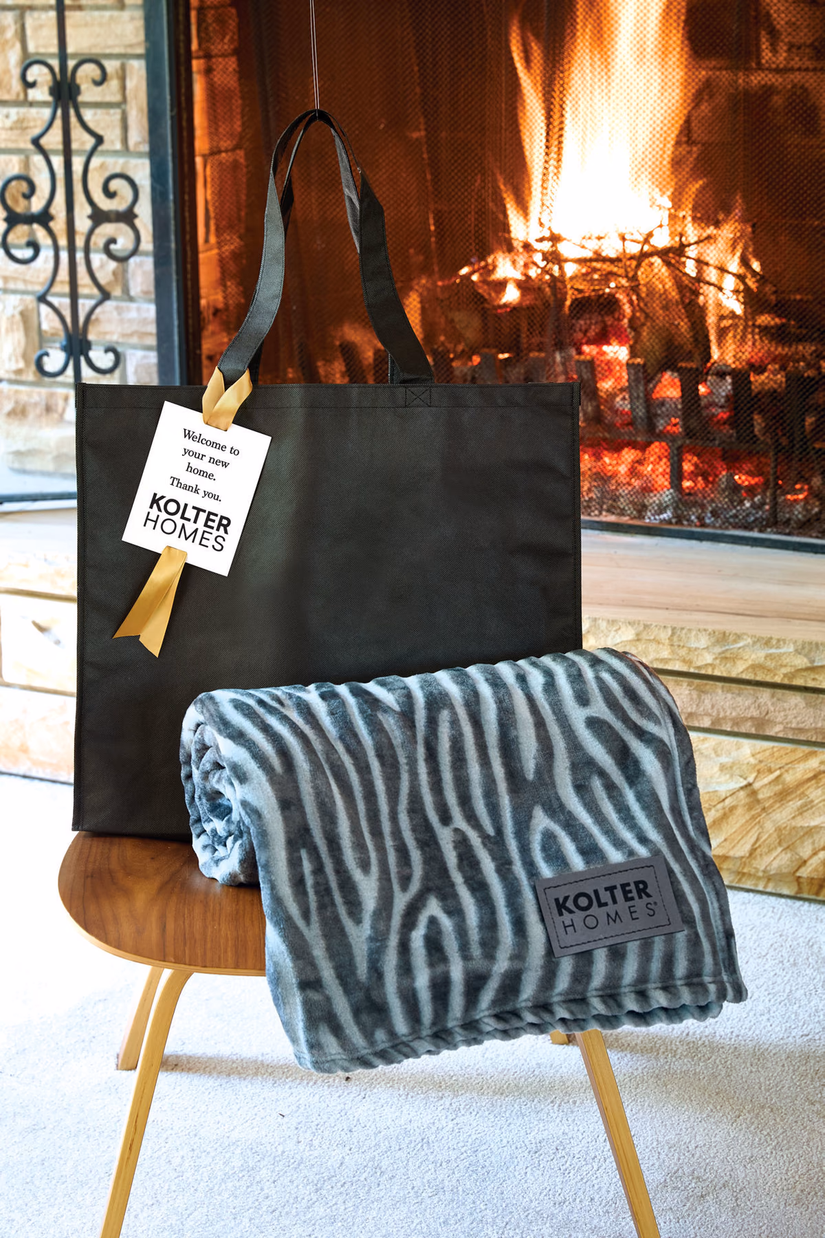 Custom Customized Gift Card and Ribbon (Attached to Bag)