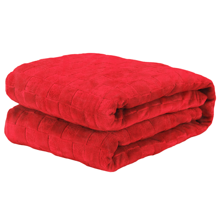 Custom Cabin Checkered Fleece Throw