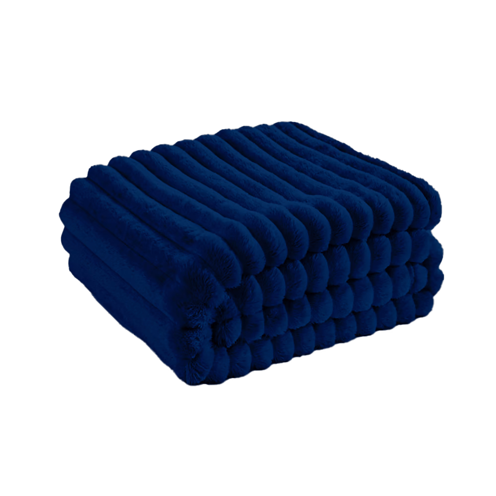 Custom Bliss Striped Fleece Blanket