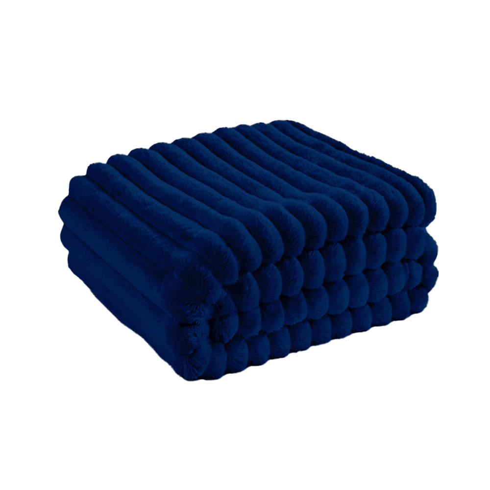 Custom Bliss Striped Fleece Blanket