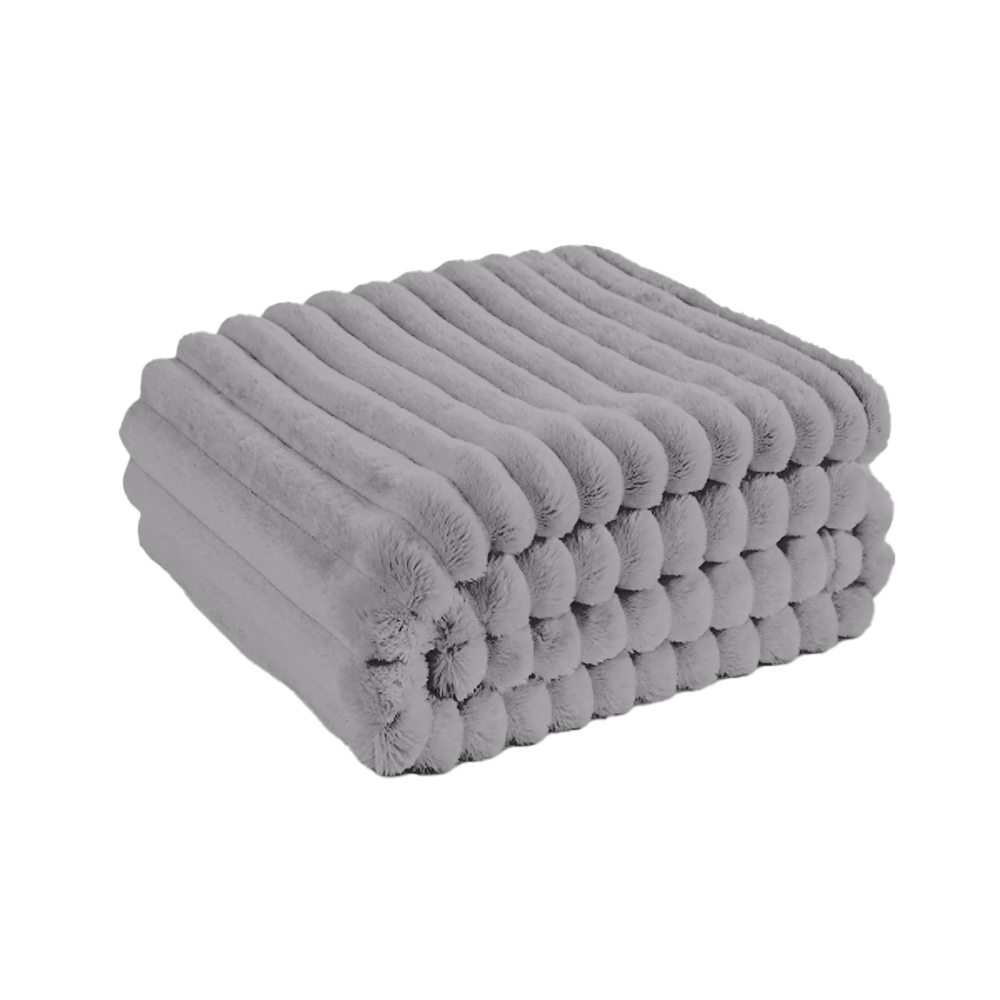 Custom Bliss Striped Fleece Blanket