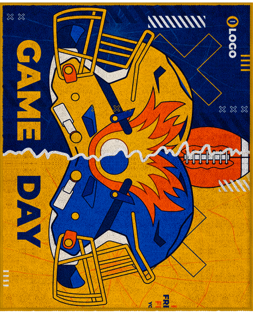 Custom Colorfusion Champion Rally Towel 15" x 18"