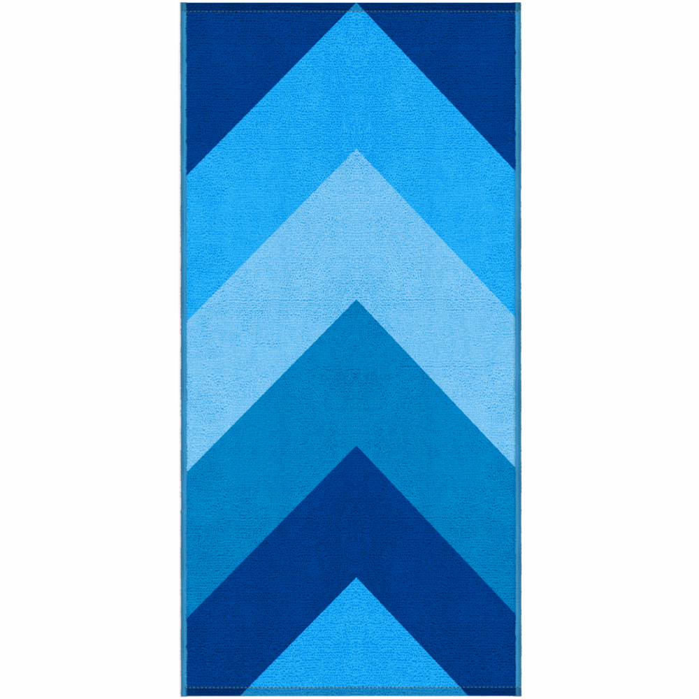 Custom Colorfusion Poly Velour Beach Towel