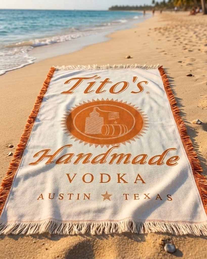 Custom Casablanka Towel & Throw 55" x 75"