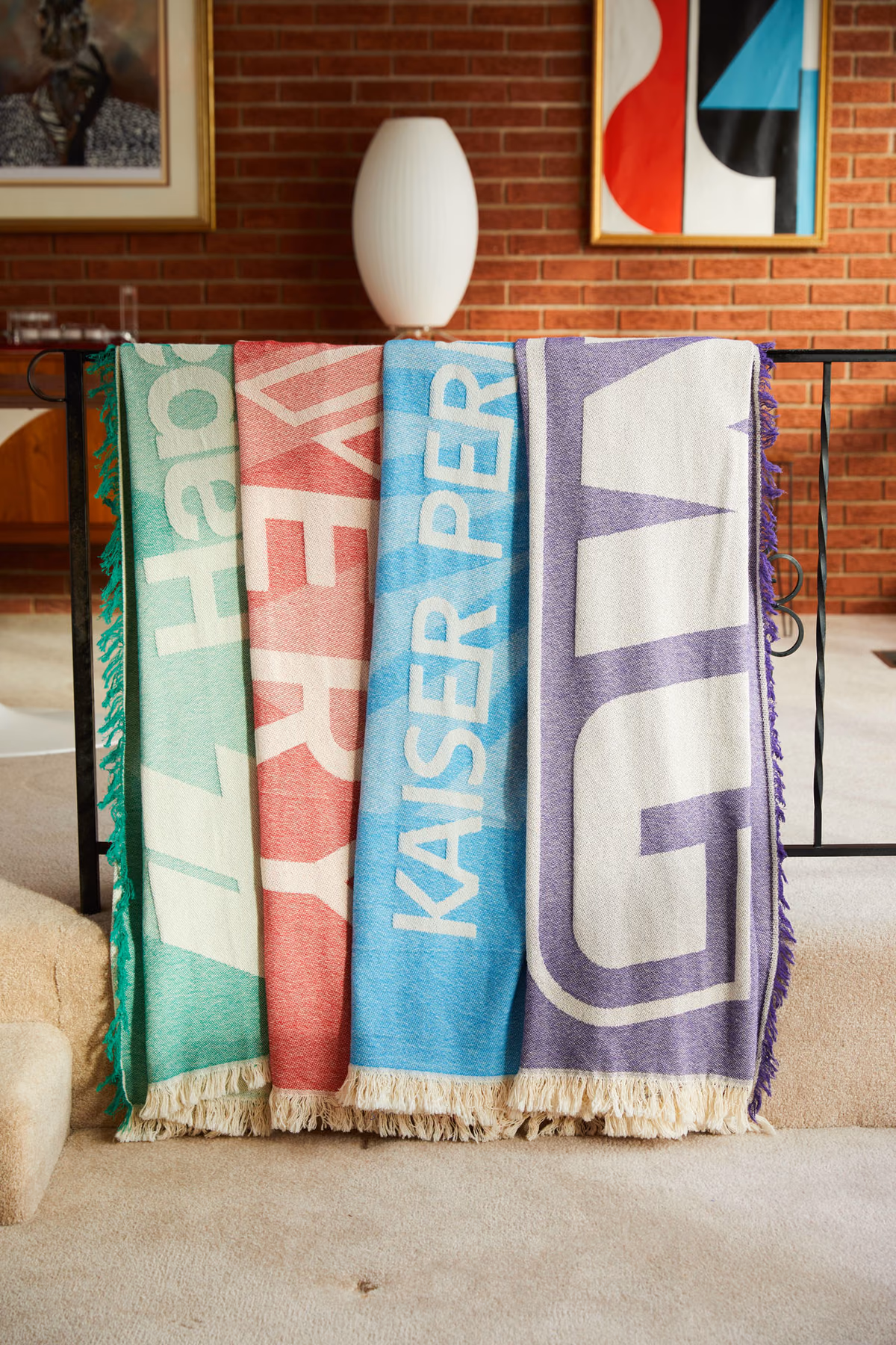 Custom Casablanka Towel & Throw 55" x 75"
