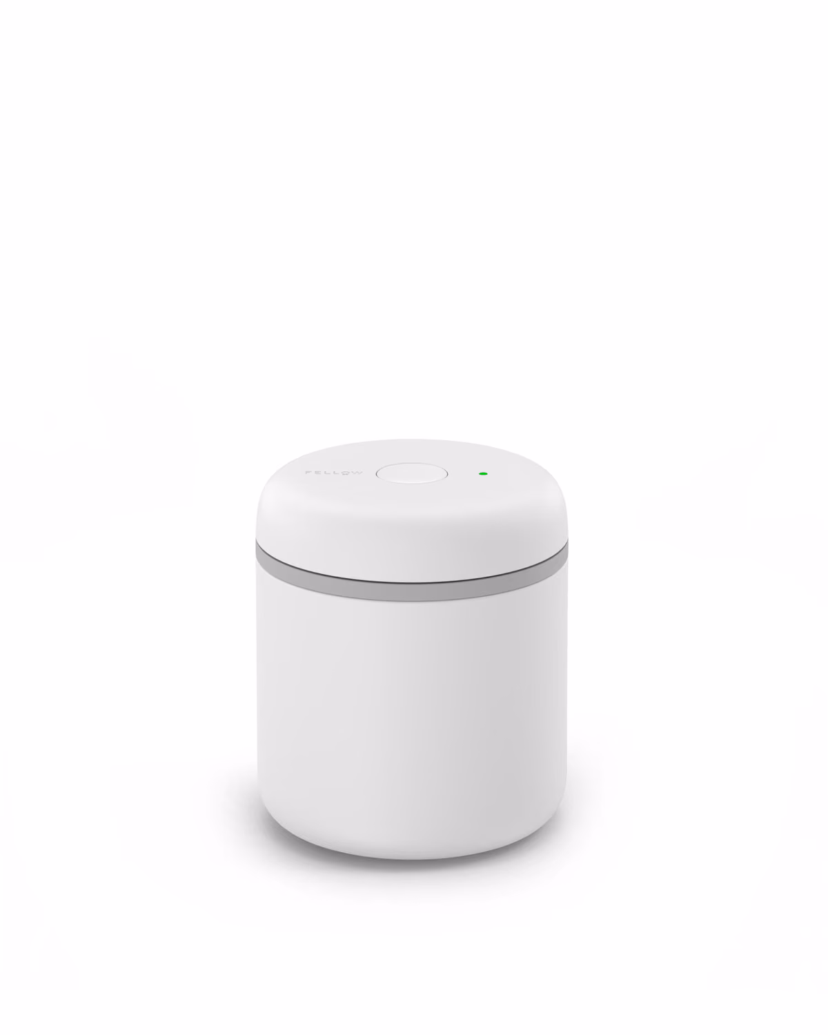 Custom Atmos Vacuum Canister in Matte White