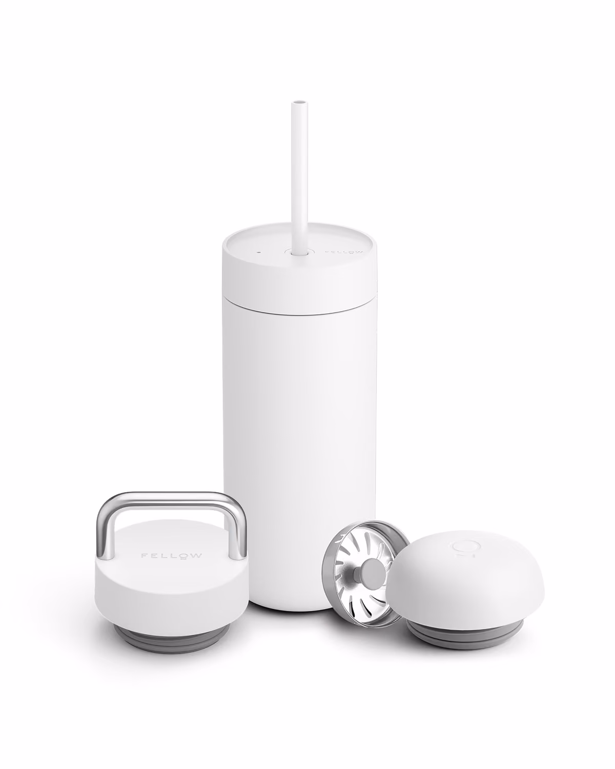 Custom Carter 3-in-1 Lid System in Matte White