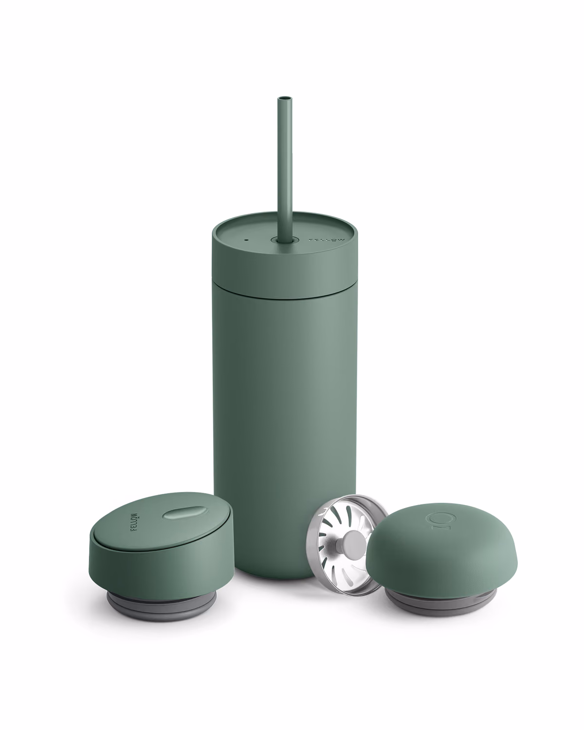 Custom Carter 3-in-1 Lid System in Smoke Green