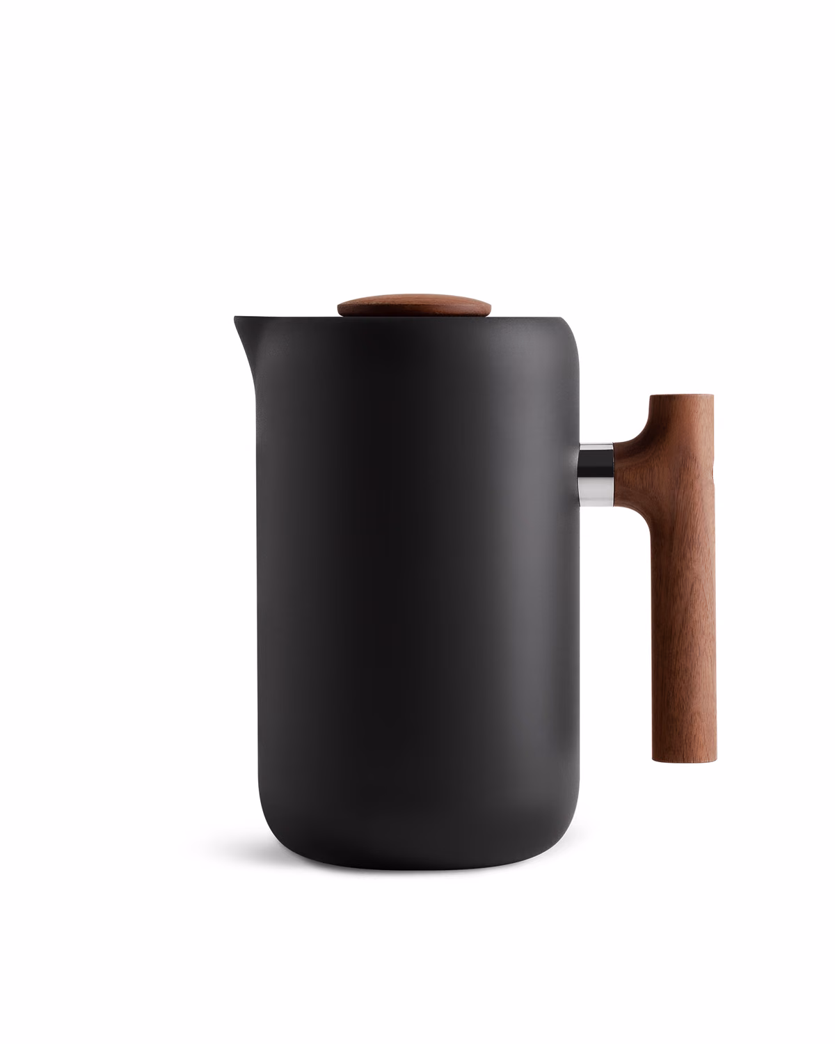 Custom Clara French Press in Matte Black + Walnut