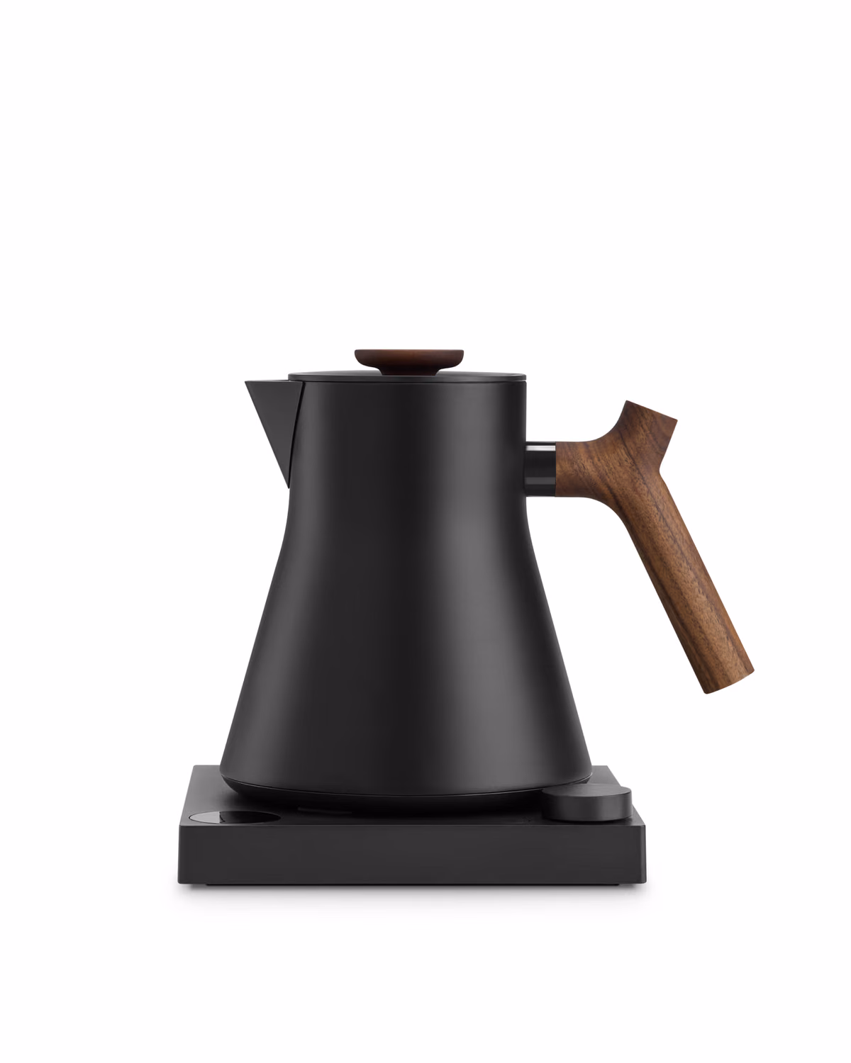 Custom Corvo EKG Electric Kettle in Matte Black + Walnut