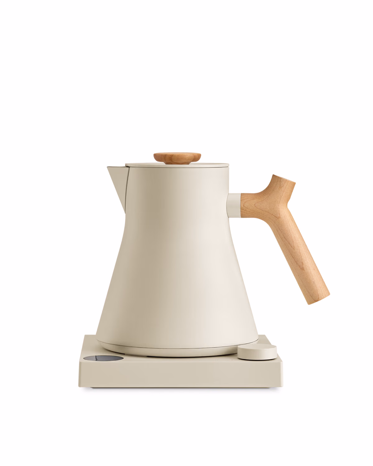 Custom Corvo EKG Electric Kettle in Sesame + Maple